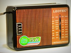 Radio portabil Leotec LT-607B World Receveir